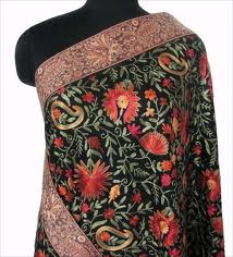 zwart Paisley Sjaals