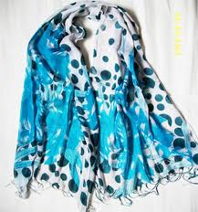 blauw Zomer sjaals
