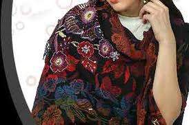 noir Pashmina Châles