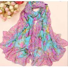 modern Chiffon Tüchern