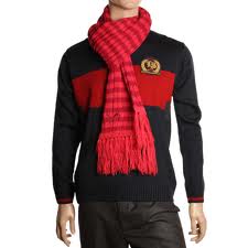vermelho Estolas Homens