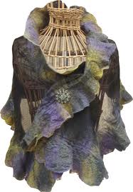 hermoso Estolas Lana